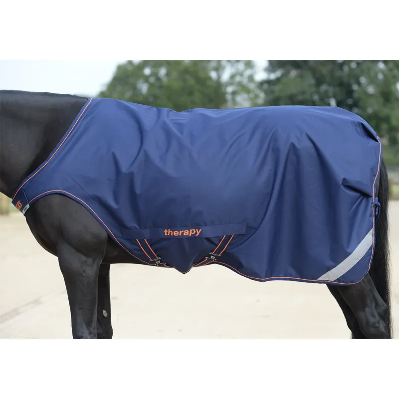 Bucas Therapy Walker Rug - Navy/Orange